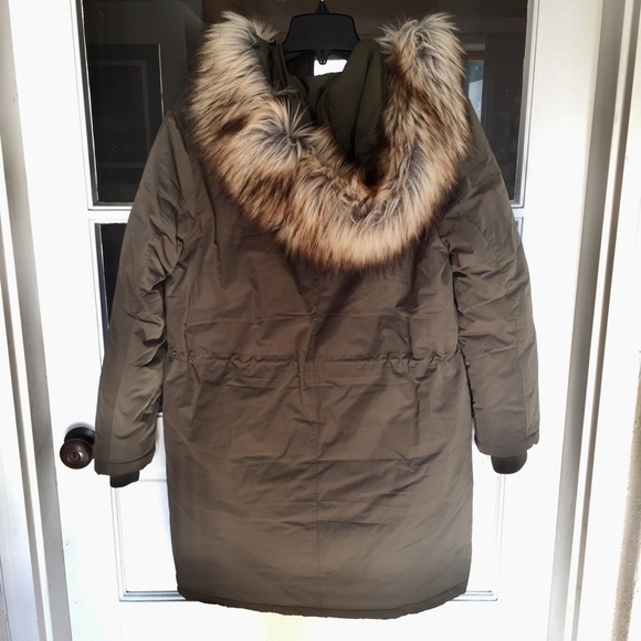 ✨SOLD✨ TopShop ‘Monty’ faux fur trim parka - Picture 5 of 7